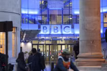 Trụ sở BBC tại London vào ngày 10/11. Ảnh: Getty.