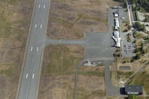 Ảnh chụp từ trên cao của sân bay Lappeenranta (Ảnh: Getty)