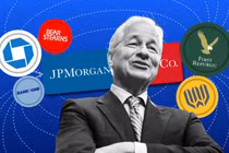 Dưới thời của CEO Jamie Dimon, JPMorgan đã thâu tóm nhiều đối thủ nhỏ hơn (Ảnh: Getty)