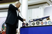 Tổng thống Mỹ Donald Trump. Ảnh: Getty.