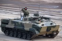 Xe chiến đấu bộ binh BMP-3F tối tân của Nga (Ảnh: TASS)