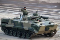 Xe chiến đấu bộ binh BMP-3F tối tân của Nga (Ảnh: TASS)