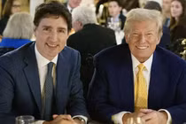 Thủ tướng Canada Justin Trudeau đã gặp Tổng thống đắc cử Trump tại Mar-a-Lago ở Florida vào cuối tháng 11 để thảo luận về các chủ đề như nền kinh tế, nhập cư bất hợp pháp và đề xuất mức thuế 25%. Ảnh: Fox News.