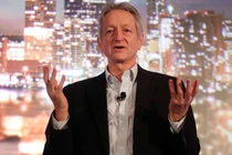 Geoffrey Hinton, người được mệnh danh là "Bố già AI". Ảnh: Reuters.