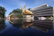 Toàn cảnh tòa nhà Quốc hội Thái Lan tại Bangkok, Thái Lan. Ảnh: Reuters.