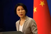 Người phát ngôn Bộ Ngoại giao Trung Quốc Mao Ninh tham dự một cuộc họp báo tại Bắc Kinh, Trung Quốc vào ngày 26/7/2023. Ảnh: Reuters.