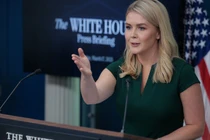 Thư ký báo chí Nhà Trắng Karoline Leavitt. Ảnh: Getty.