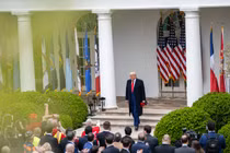 Tổng thống Mỹ Donald Trump. Ảnh: Getty.