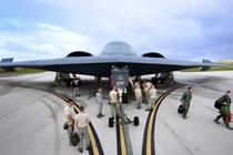 Máy bay ném bom tàng hình B-2 Spirit của quân đội Mỹ (Ảnh: US Air Force)