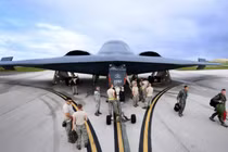 Máy bay ném bom tàng hình B-2 Spirit của quân đội Mỹ (Ảnh: US Air Force)