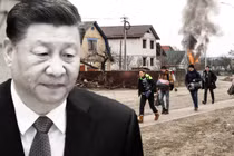 Chủ tịch Trung Quốc Tập Cận Bình chịu sức ép phải lên án hành động quân sự của Nga ở Ukraine (Ảnh: Reuters)