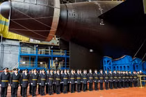 Nga đã tổ chức lễ hạ thủy cho con tàu trong hôm 1/11. Ảnh: Sputnik.