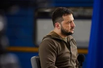 Tổng thống Ukraine Volodymyr Zelensky (Ảnh: RT)