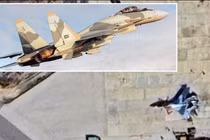 Phiên bản xuất khẩu của Su-35 tại Căn cứ Không quân Oum Bouaghi, Algeria. Ảnh: Military Watch.