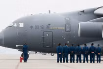 Máy bay vận tải Y-20 của Trung Quốc. Ảnh: MW.