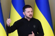 Tổng thống Ukraine Volodymyr Zelensky. Ảnh: Getty.