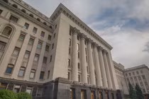 Văn phòng Tổng thống Ukraina ở Kiev. Ảnh: Getty.