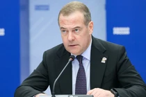 Phó Chủ tịch Hội đồng An ninh Nga, ông Dmitry Medvedev, Moscow, Nga, ngày 17/7. Ảnh: Sputnik.