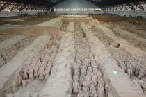 Đội quân đất nung thời nhà Tần. Ảnh: Getty.