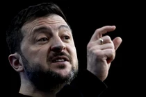 Tổng thống Ukraine Volodymyr Zelensky. Ảnh: Getty.