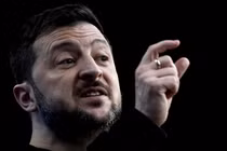 Tổng thống Ukraine Volodymyr Zelensky. Ảnh: Getty.