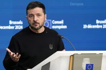 Tổng thống Ukraine Volodymyr Zelensky. Ảnh: Getty.