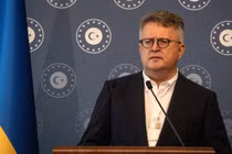 Thứ trưởng Ngoại giao Thứ nhất của Ukraine, ông Sergey Kislitsa. Ảnh: Getty.