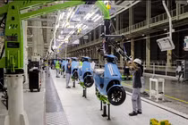 Bên trong xưởng sản xuất xe máy điện của "kỳ lân" Ola Electric tại Ấn Độ (Ảnh: OLA)