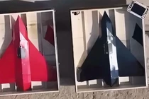 Iran triển khai Hadid-110, mẫu máy bay không người lái nhanh nhất có khả năng tránh radar. Ảnh: IE.