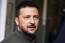 Tổng thống Ukraine Volodymyr Zelensky. Ảnh: Getty.