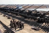 Đơn vị pháo binh 170 mm của Quân đội Nhân dân Triều Tiên. Ảnh: MW.