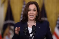 Phó tổng thống Mỹ Kamala Harris (Ảnh: Reuters). 