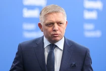 Thủ tướng Slovakia Robert Fico tại hội nghị thượng đỉnh Cộng đồng Chính trị Châu Âu tại Puskas Arena ở Budapest, Hungary, ngày 7/11/2024. Ảnh: Getty.