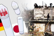 Tên lửa Oreshnik dùng để tấn công Ukraine hồi tháng 11 cho thấy Nga vẫn phụ thuộc vào công nghệ nước ngoài, bất chấp các lệnh trừng phạt của phương Tây. Ảnh: AFP.