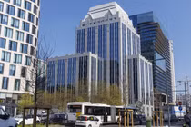 Trụ sở chính của viện tài chính Euroclear Group tại Brussels, Bỉ. Ảnh: Getty.