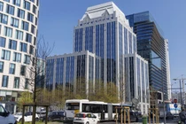 Trụ sở chính của viện tài chính Euroclear Group tại Brussels, Bỉ. Ảnh: Getty.