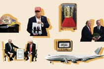 Vương miện vàng, gậy golf, Boeing 747: Ông Trump có được sở hữu quà tặng từ nước ngoài?