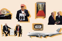 Vương miện vàng, gậy golf, Boeing 747: Ông Trump có được sở hữu quà tặng từ nước ngoài?