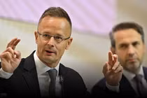 Bộ trưởng Ngoại giao Hungary Peter Szijjarto. Ảnh: Getty.