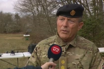 Thiếu tướng Peter Boysen, Tham mưu trưởng Lực lượng vũ trang Đan Mạch tham gia cuộc phỏng vấn vào ngày 16/4. Ảnh: Kyiv Post.