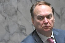 Đại sứ Nga tại Mỹ Anatoly Antonov tại cuộc họp của Hội đồng Bảo an Liên Hợp Quốc tại New York ngày 16/7/2024 (Ảnh: RIA)