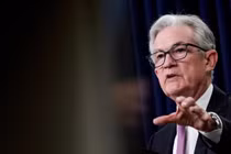 Chủ tịch Fed Jerome Powell đưa ra bài phát biểu dài vỏn vẹn 8 phút trong ngày 26/8 (Ảnh: NYTimes)