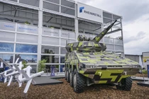Hệ thống phòng không Skyranger của Rheinmetall (Ảnh: RT)