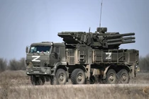 Hệ thống tên lửa phòng không Pantsir-S1. Ảnh: Sputnik.