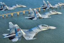 Các chiến đấu cơ Su-30MK2 của Không quân Venezuela. Ảnh: MW.