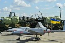 Drone Bayrakta mà Ukraine nhập từ Thổ Nhĩ Kỳ (Ảnh: Getty)