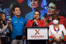 Ứng viên Xiomara Castro tuyên bố sẽ cắt đứt quan hệ ngoại giao với Đài Loan nếu đắc cử (Ảnh: Bloomberg)