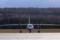 Máy bay chở khách Antonov An-24 tại Krasnoyarsk, Nga ngày 17/10/2019. Ảnh: Sputnik.
