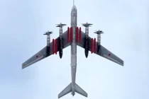 Máy bay Tu-95MSM mang theo 8 tên lửa hành trình Kh-101/2. Ảnh: Military Watch.