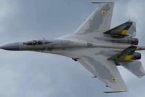 Chiến đấu cơ Su-27 của Không quân Ukraine. Ảnh: MW.